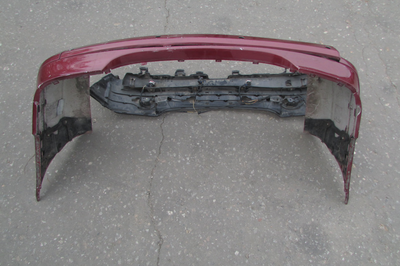Задний бампер w163