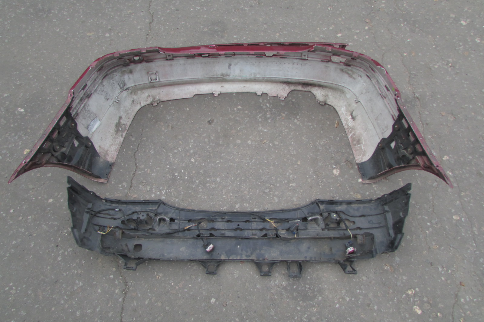 Крепление бампера w203